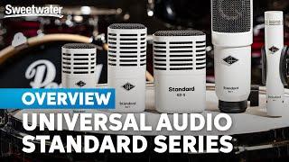 Universal Audio Standard Series Mics: Premier Pickup & Multimode Versatility