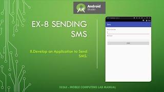 SMS Sending in Android Studio Ex-8