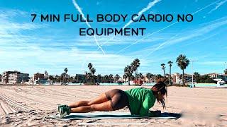 7 MIN FULL BODY CARDIO NO EQUIPMENT/ Full Body Workout