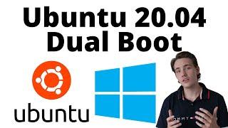 How to Dual Boot Ubuntu 20.04 and Windows 10 in UNDER 15 MINUTES - [2021]