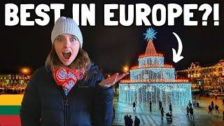  OUR FIRST EUROPEAN CHRISTMAS MARKET (Vilnius, Lithuania)