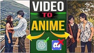 How To Convert Normal Video To Anime Video | Insta Viral Anime Video Kaise Banaye