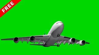 TOP 10 AIRPLANE PLANES green screen