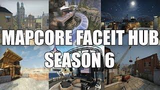 CSGO Workshop maps featured in Mapcore/Faceit hub Season 6