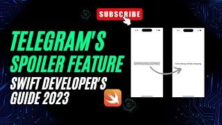 Upgrade Your SwiftUI App: Master Telegram's Spoiler Feature | Swift Developer's Guide