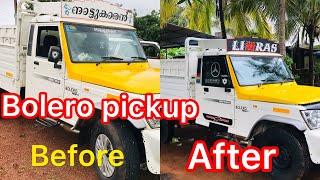 Bolero pickup change BEFORE & AFTER