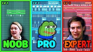 3 Levels Of Emotional Music - NOOB vs PRO vs EXPERT