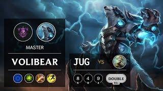 Volibear Jungle vs Master Yi - EUW Master Patch 9.13