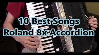 ~Roland 8x Accordion, 10 Best Songs, Dale Mathis