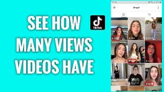 How To See How Many Views TikTok Videos Have Received