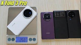 Vivo X Fold 3 Pro Unboxing And Comparing To Other Folding Phones