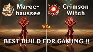 C0 Gaming Build!! Best artifact for Gaming?? Marechaussee VS Crimson Witch !! [ Genshin Impact ]