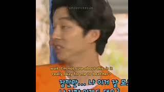 Gong Yoo face when he realised his opponent is Song Jihyo 