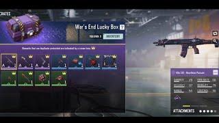 WARS END LUCKY BOX WITH KILO ALL REWARDS SHOWCASE CODM S8 LEAKS 2024 COD MOBILE SEASON 8