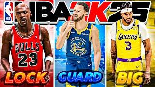 Top 5 BEST BUILDS for EVERY POSITION in NBA 2K25! Most OVERPOWERED Guard, Lock, Popper and MORE!