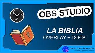  Cómo mostrar La Biblia en OBS Studio | Bible Plugin