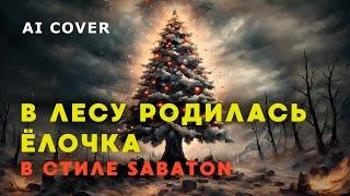 SABATON - В ЛЕСУ РОДИЛАСЬ ЕЛОЧКА 2в1 \ AI Cover