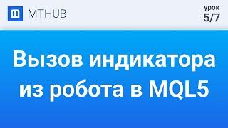 Урок №5. Работа с индикаторами - вызов через роботa с помощью MQL.