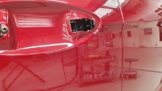 Car Repair: scratch with Uv- dent with restyle stick