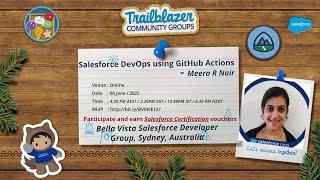 Salesforce DevOps using GitHub Actions - Meera R Nair