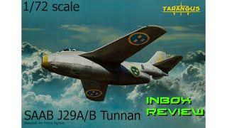 Inbox Review Tarangus 1/72 SAAB J29A/B Tunnan