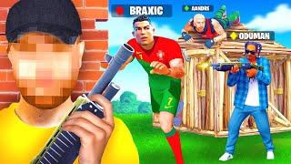 CHRISTIANO RONALDO in Fortnite Minigames! 