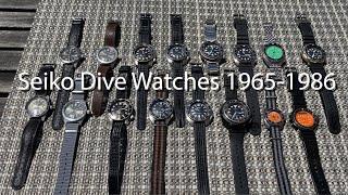 Vintage Seiko Dive Watches, 1965-1986