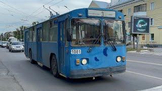 Троллейбус ЗиУ-682Г [Г0Р]. Борт №1081.