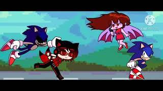 FNF Confronting Yourself but Sonic.exe and i Vs Sonic and GF.