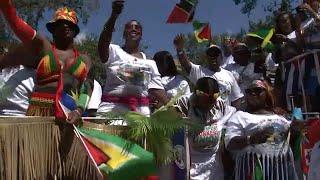 Caribbean Carnival Parade celebrations in Brooklyn