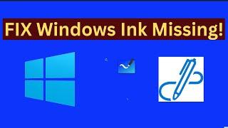 Enable Windows Ink Workspace in Seconds! (Step-by-Step Guide)