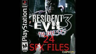 Resident Evil 3 Nemesis SFX Files