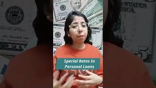 What's the special rate for you? | Personal loans | Bank rates | #shorts #youtubeshorts