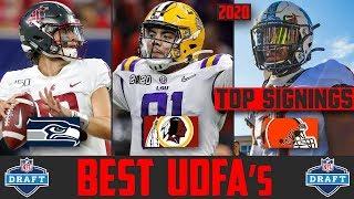 2020 NFL Draft BEST UDFA Signings (2020 NFL Draft Undrafted Free Agent Signings)