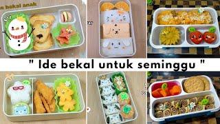 IDE BEKAL ANAK SEKOLAH SIMPLE UNTUK 1 MINGGU jilid 3