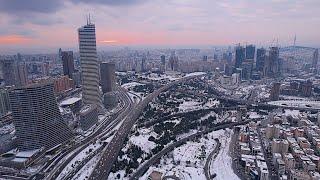 İzlanda Kışı İstanbul'da, İstanbul Finans Merkezi, Metropol, Leopardus, Varyap Meridian 5.4K