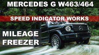 MERCEDES G Class W463 W464 Facelift AMG steering wheel retrofit - Mileage odometer Correction