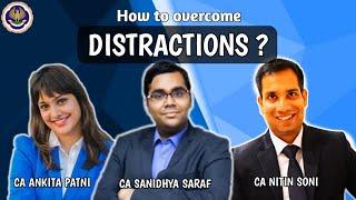 How to avoid distractions while studying ? CA Motivational Video | CA Motivation | Shubham Gupta