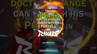 Everything Dr Strange Can do with his Portal in Marvel Rivals  #marvelrivals #gaming #marvelgames