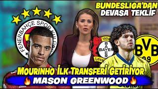 SON DAKİKA! Mourinho İlk Transferi Getiriyor !! Greenwood !! l Bundesliga Devleri Ferdi'yi İstiyor !