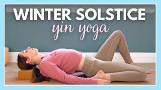 1 Hour Winter Solstice Yin Yoga & Affirmations - Tune In and Relax