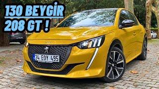 1.3 CLİO'DAN HIZLI MI? YENİ NESİL OTOBAN FARESİ | PEUGEOT 208 GT 130 HP EAT8 | POV SÜRÜŞ | İNCELEME