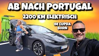 Im Elektroauto nach Portugal durch 5 Länder! FALSCHE Entscheidung? #travel #electriccar #cupra