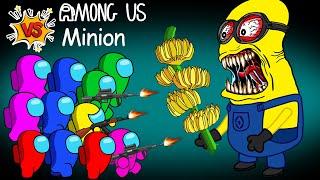 Minion Monster VS Among Us Part 1 - 어몽어스 VS 좀비 애니메이션 - Peanut Among us Zombie Animation