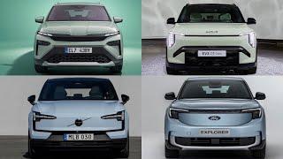 2024 Kia EV3 vs Skoda Elroq vs Volvo EX30 vs Ford Explorer EV: The Ultimate Electric SUV Showdown