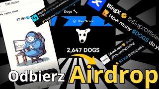 Odbierz Airdrop DOGSTon Station Nowy Klikacz