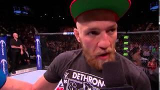 UFC 178: Conor McGregor Octagon Interview