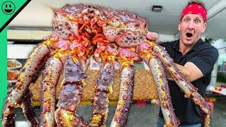 Singapore's RECORD BREAKING Chili Crab!! Massive Seafood of Asia!!