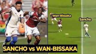 Jadon Sancho TOYING Wan-Bissaka to made ASSIST AGAIN in today game against West Ham | Man Utd News