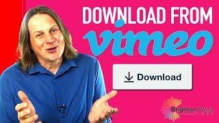 How to Download from Vimeo